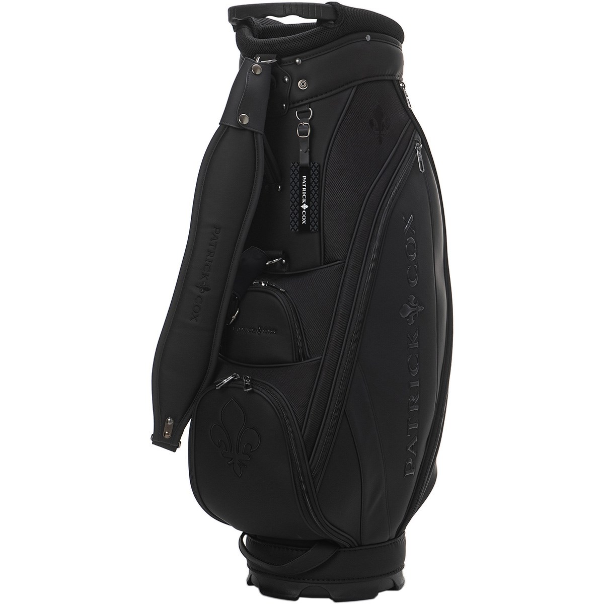 PATRICK COX ブラックゴルフバッグ PATRICK COX ブラック ゴルフバッグ