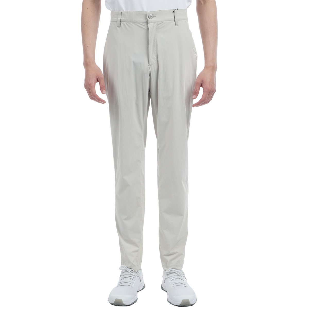 アドミラル Admiral ストレッチ ワイド テーパードパンツ L ブラック