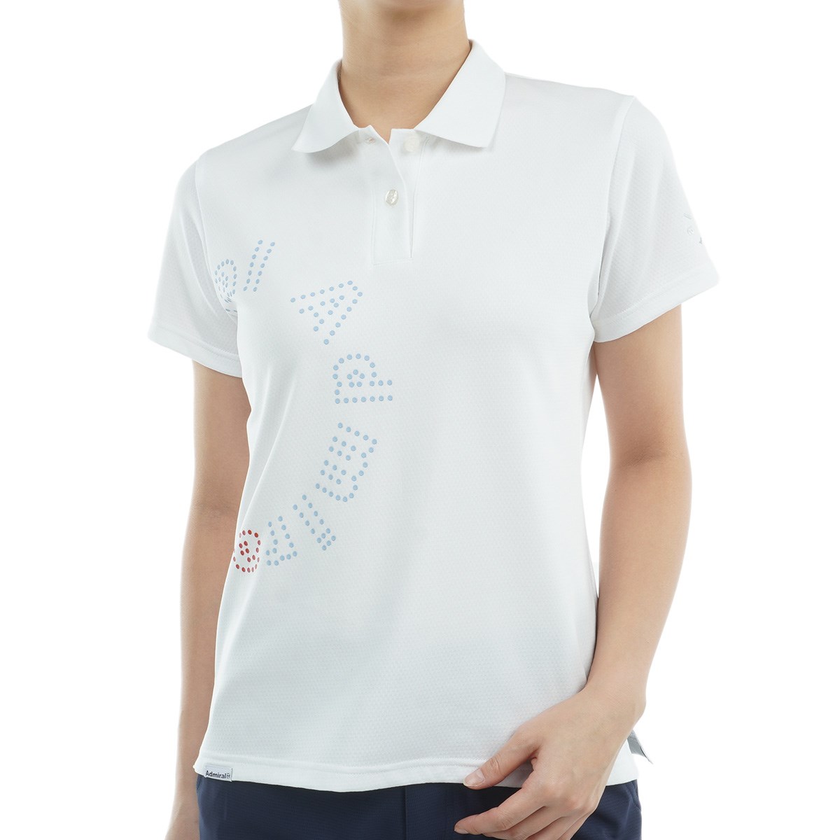 中古 レディース アドミラルゴルフ Admiral Golf 半袖ポロシャツ