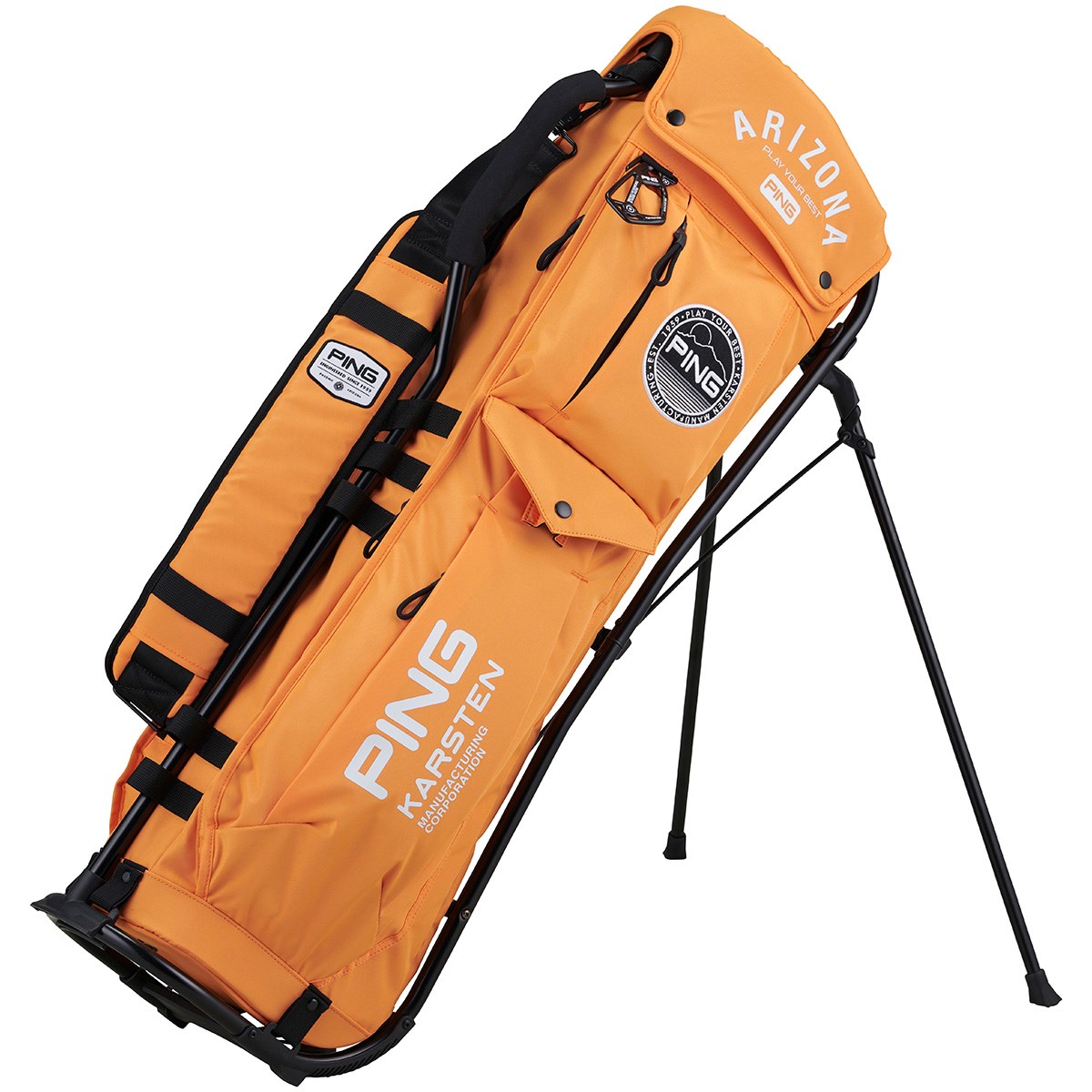 【希少品】PING　ピン　スタンドキャディバック　4SERIES 送料込み dショッピング |ピン PING パイプフレームスタンドキャディバッグ