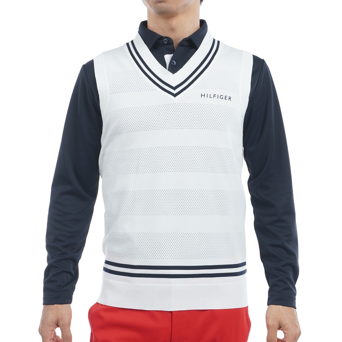   - 【新品・未使用】トミーヒルフィガー　ゴルフ　ニットベストMサイズ dショッピング |トミー ヒルフィガー ゴルフ TOMMY HILFIGER