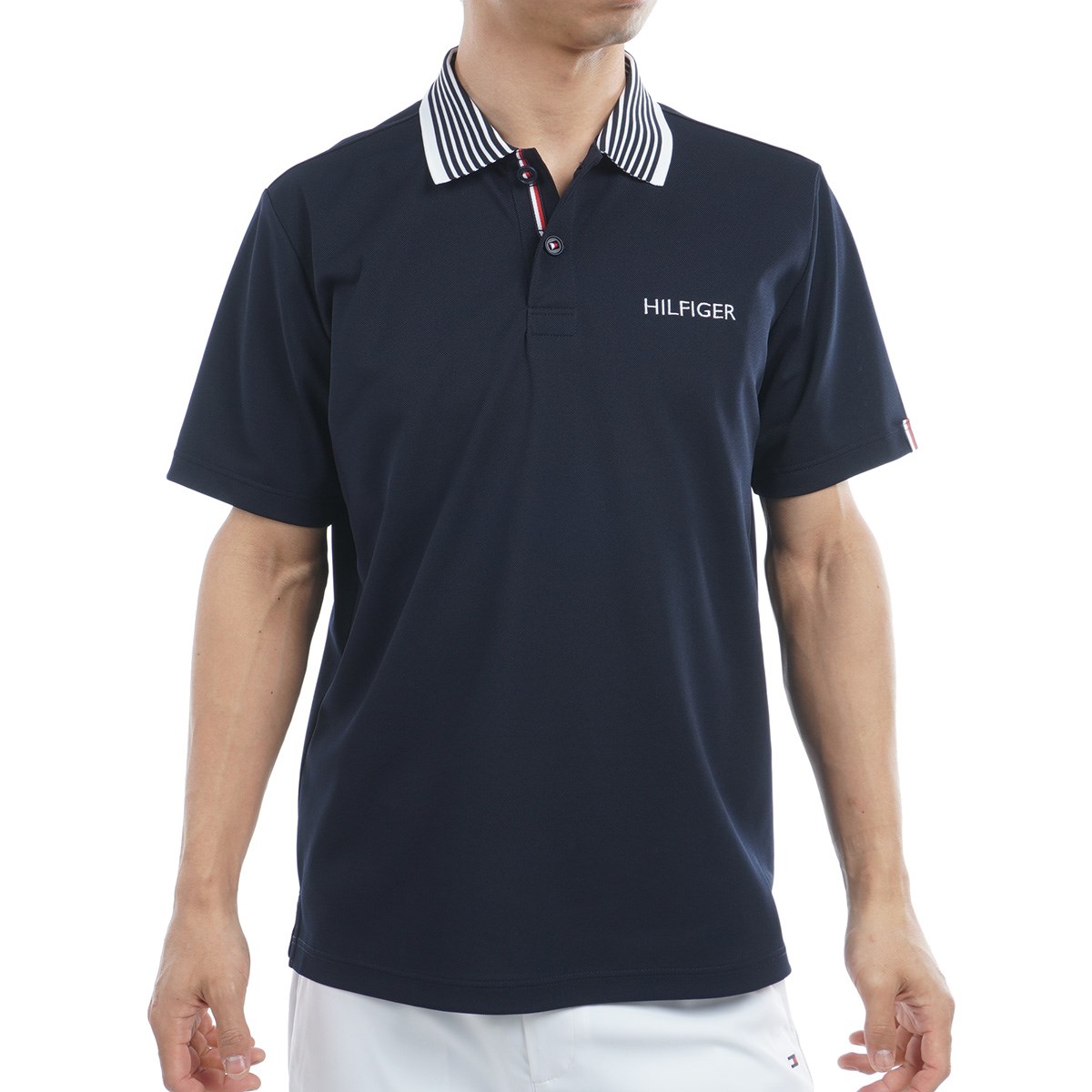   - 【新品】  Golf トミー ロゴ ポロシャツ 半袖 TOMMY HILFIGER GOLF ポロシャツ ポロ フロントロゴ 半袖