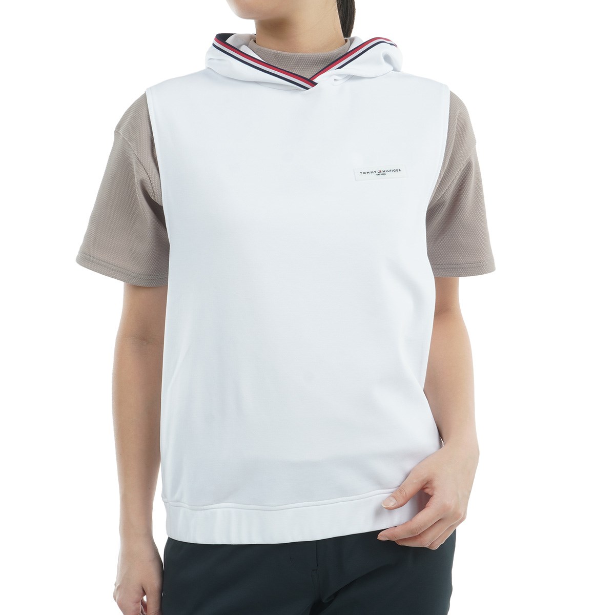 [30OFF 2025NtăNAXZ[] g~[ qtBK[ St TOMMY HILFIGER GOLF obNS t[fB[xXg zCg fB[X