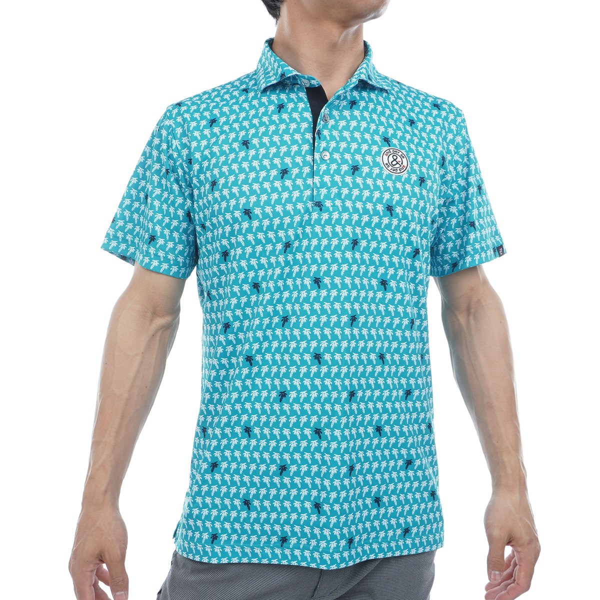 アンパスィ and per se スイングドライプリンテッドピケ 総柄プリント