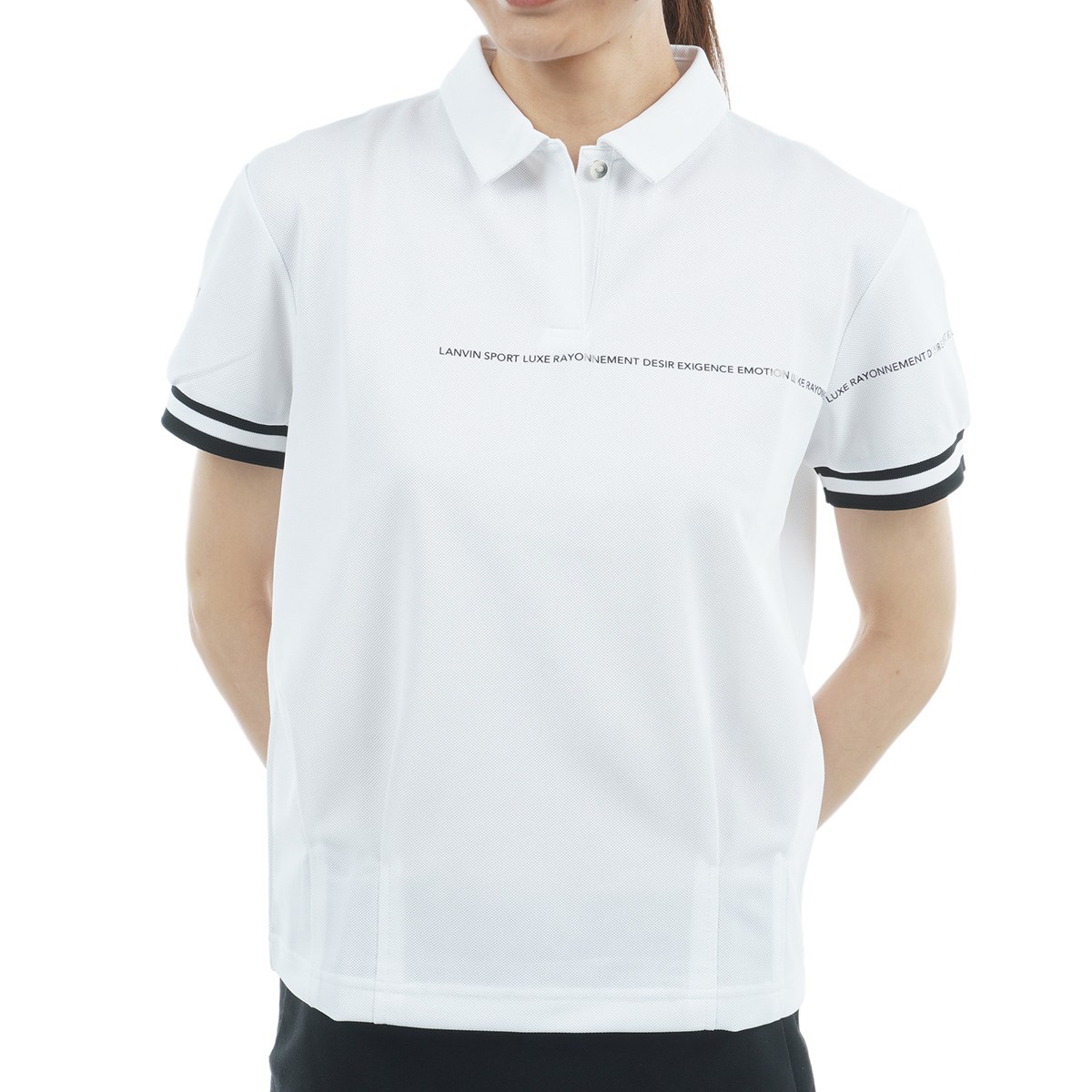 A*フ様 LANVIN SPORT メッシュシャツ ホワイト A*フ様 LANVIN SPORT メッシュシャツ ホワイト