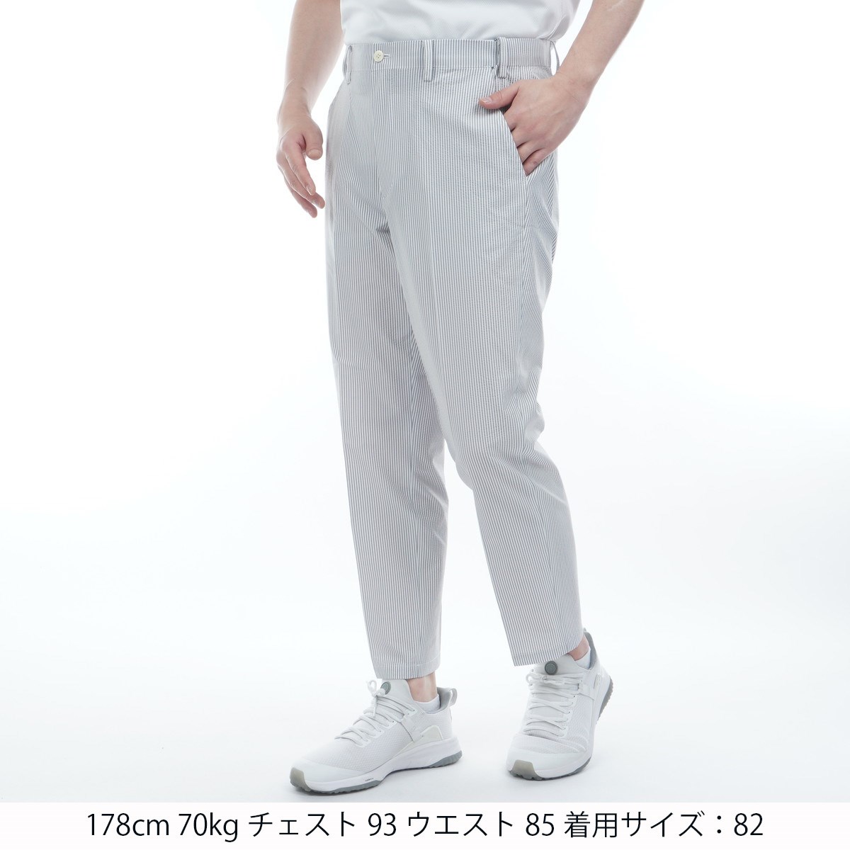 マンシングウェア Munsingwear SEASON ストレッチ シアサッカー