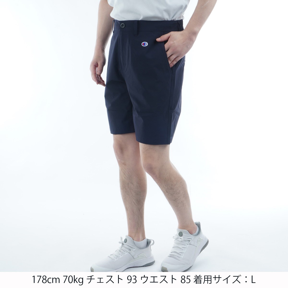 チャンピオンゴルフ メンズ ショーツ XLサイズ ネイビー