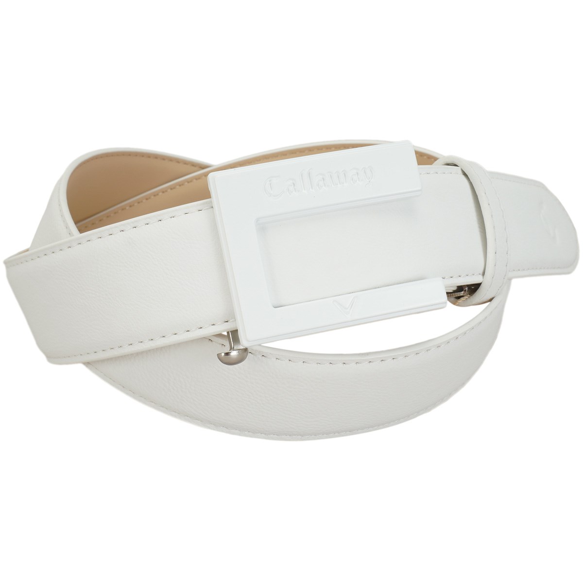 新品未使用 キャロウェイ ポーチ付き セレーション ベルト ホワイト Callaway ポーチ付きベルト 24FW C24292202 | 自転車、ゴルフ