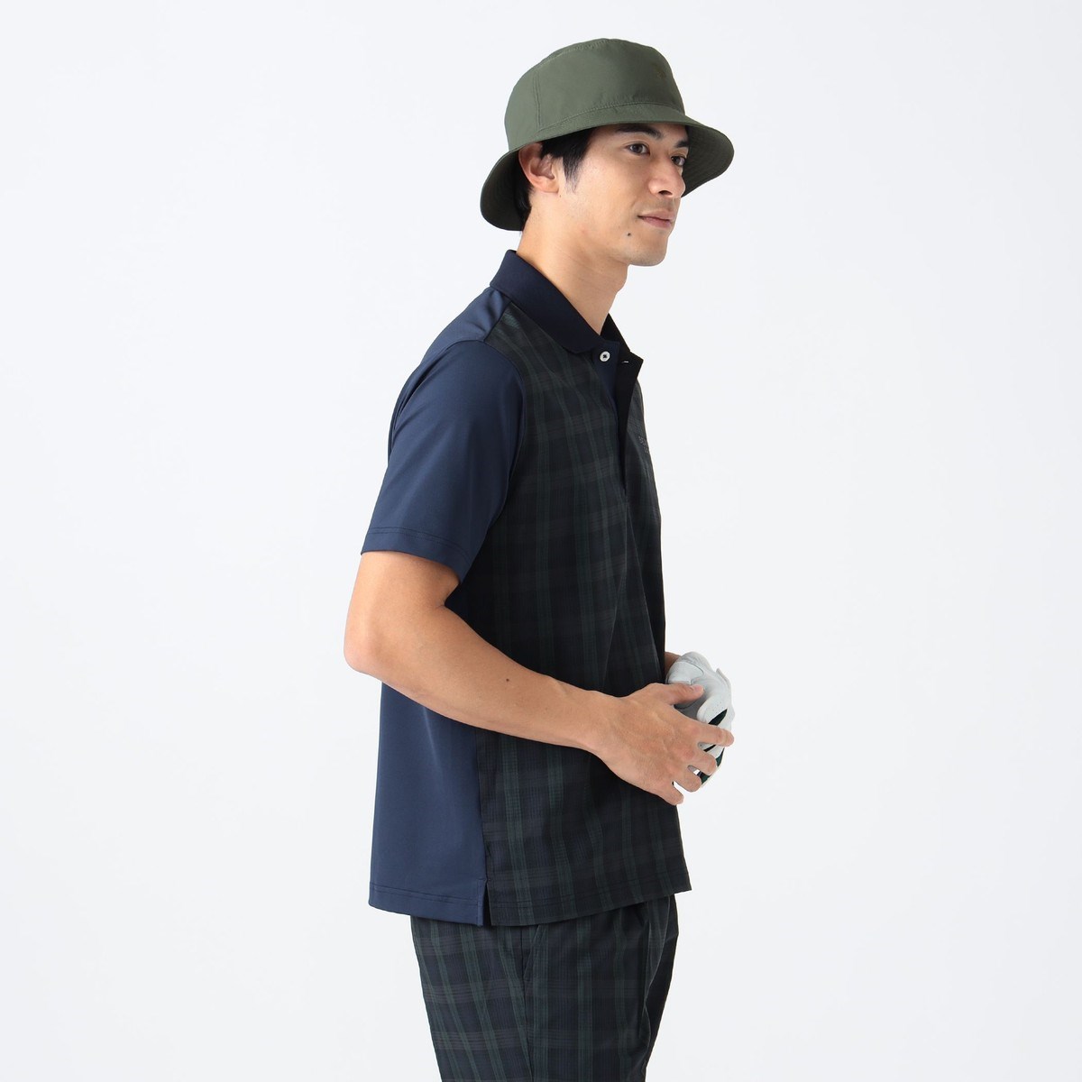 [l܂] r[XSt BEAMS GOLF PURPLE LABEL PURPLE LABEL `FbN ؂ւ |Vc ubNEHb` 90 Y