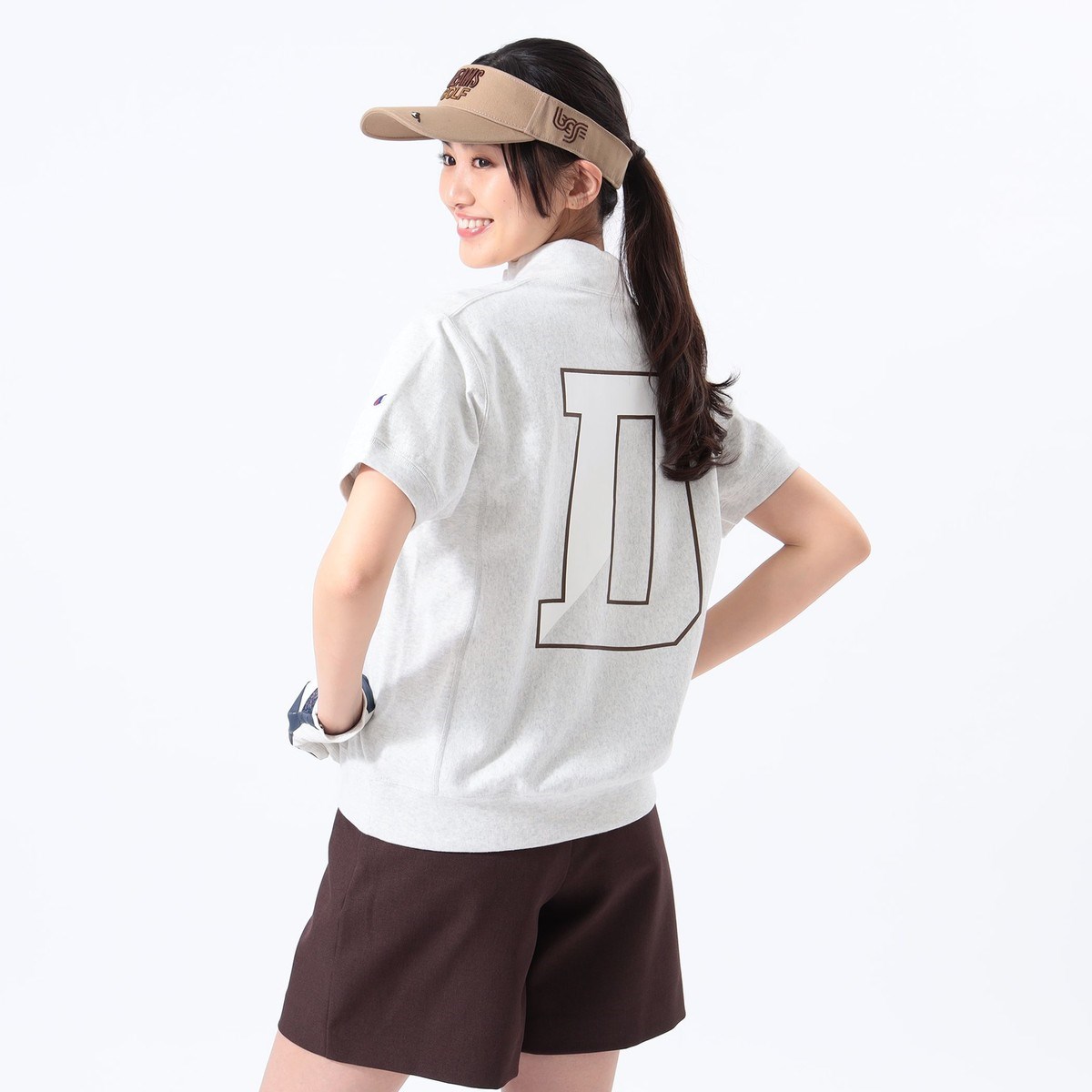 [l܂] r[XSt BEAMS GOLF ORANGE LABEL ʒ Champion o[XEB[u(R)n[tWbv vI[o[ I[g~[ 06 fB[X