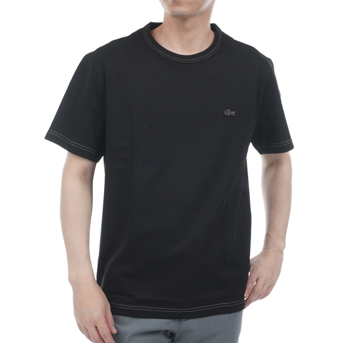 [30��OFF 2025�N�t��] ���R�X�e LACOSTE ����T�V���c �u���b�N 031 �����Y