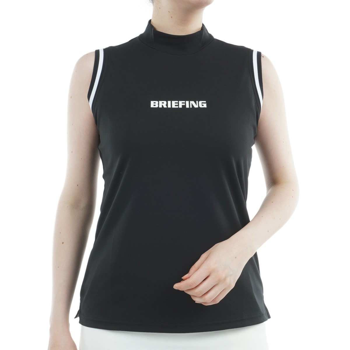 BRIEFING ノースリーブポロシャツ 黒/ホワイト S 未使用品 BRIEFING ノースリーブポロシャツ 黒/ホワイト S 未使用品 楽天