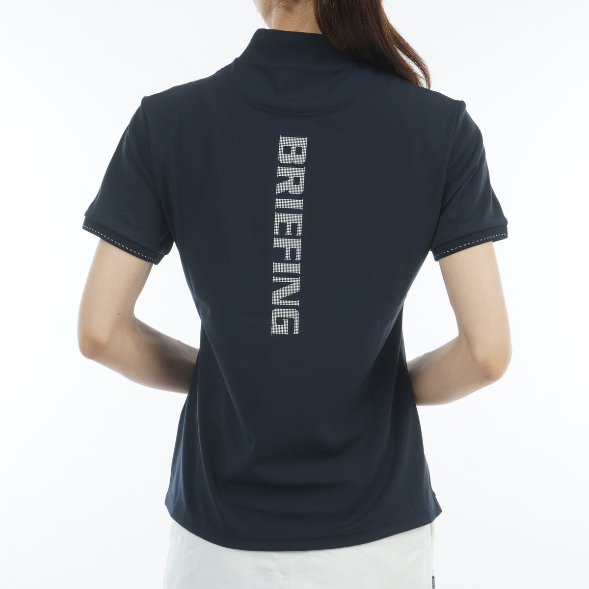 ブリーフィング BRIEFING ツアー ハイネック半袖シャツ XS