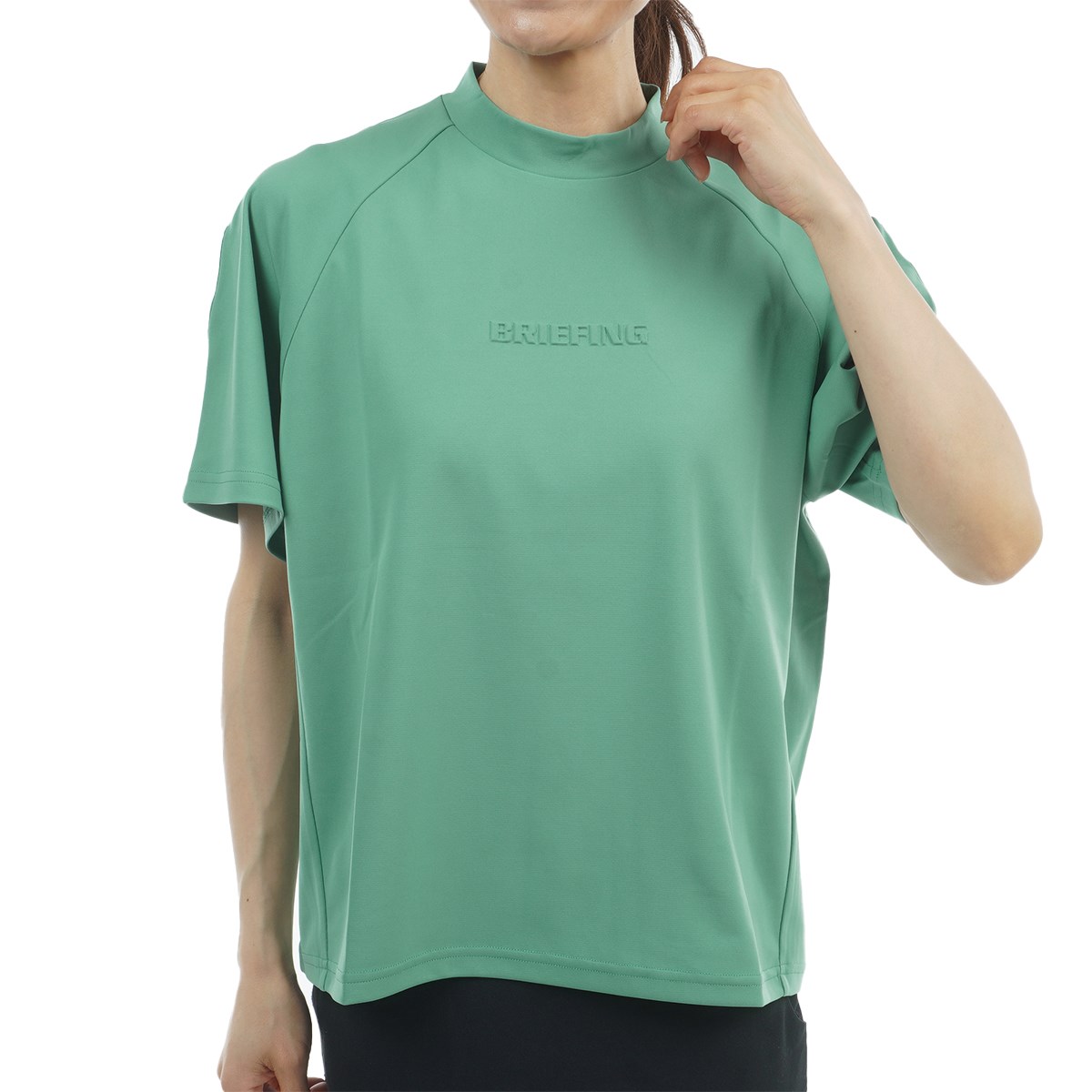 ブリーフィング 半袖ハイネックシャツ ブリーフィング BRIEFING ミニ