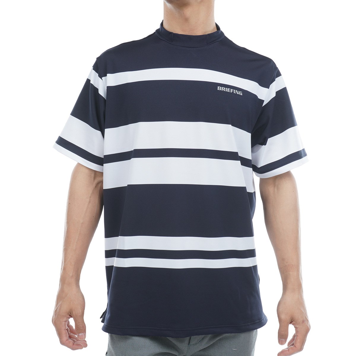 [40��OFF �݌Ɍ���̂����������i] �u���[�t�B���O BRIEFING �p�l�� �X�g���C�v RF �n�C�l�b�N�����V���c �l�C�r�[ 076 �����Y