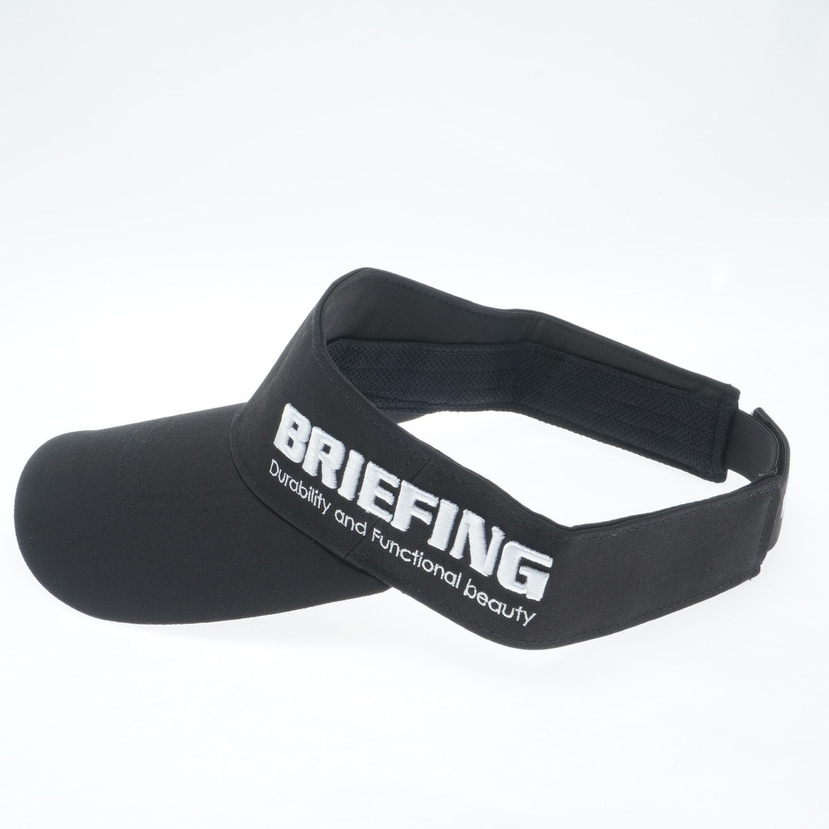 新品未使用 BRIEFING ブリーフィング サンバイザー ブラック フリー dショッピング |ブリーフィング BRIEFING ラウンド ロゴ サン