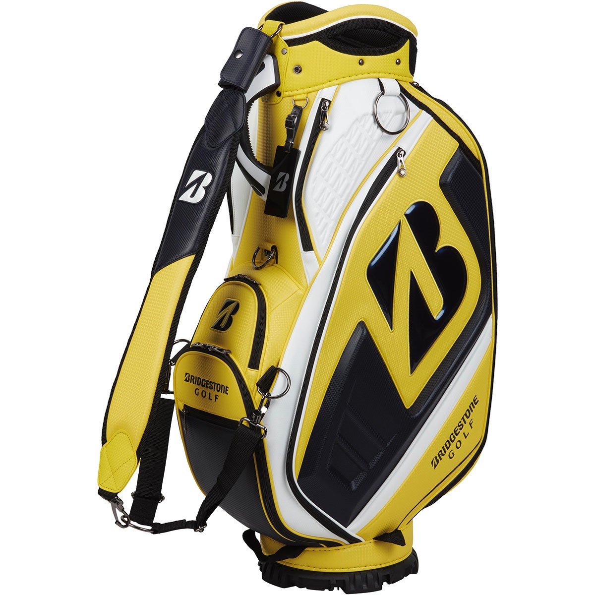 BRIDGESTONE GOLF キャディバッグ ブラック/イエロー BRIDGESTONE