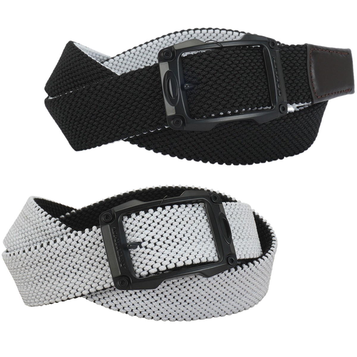 『OAKLEY』編み込み ストレッチ ベルト WEB 14.1 ストレッチ リバーシブルベルト(ベルト)|OAKLEY