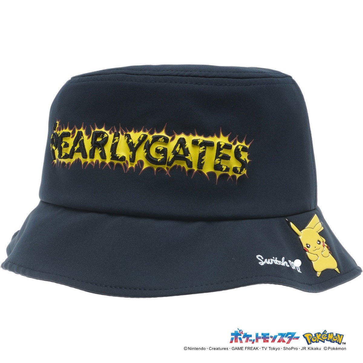 2025春夏！パーリーゲイツ　PEARLY GATES　ポケモン キャップ白 2025春夏！パーリーゲイツ PEARLY GATES ポケモン キャップ白