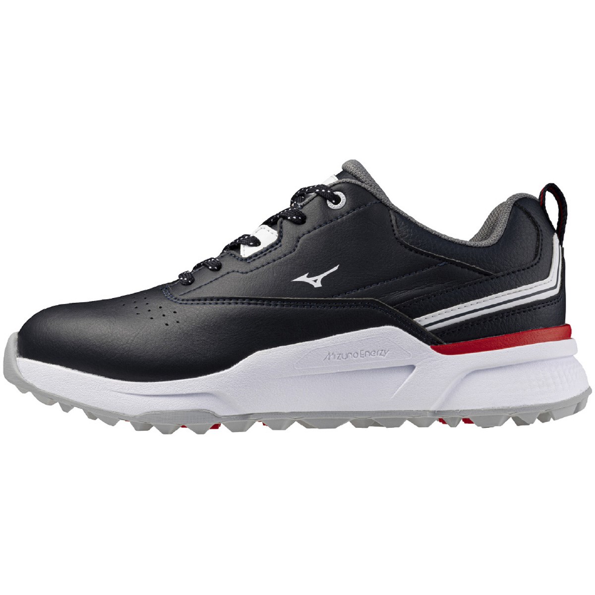 ミズノ MIZUNO ハザードエナジー シューズ 25cm ネイビー／ホワイト