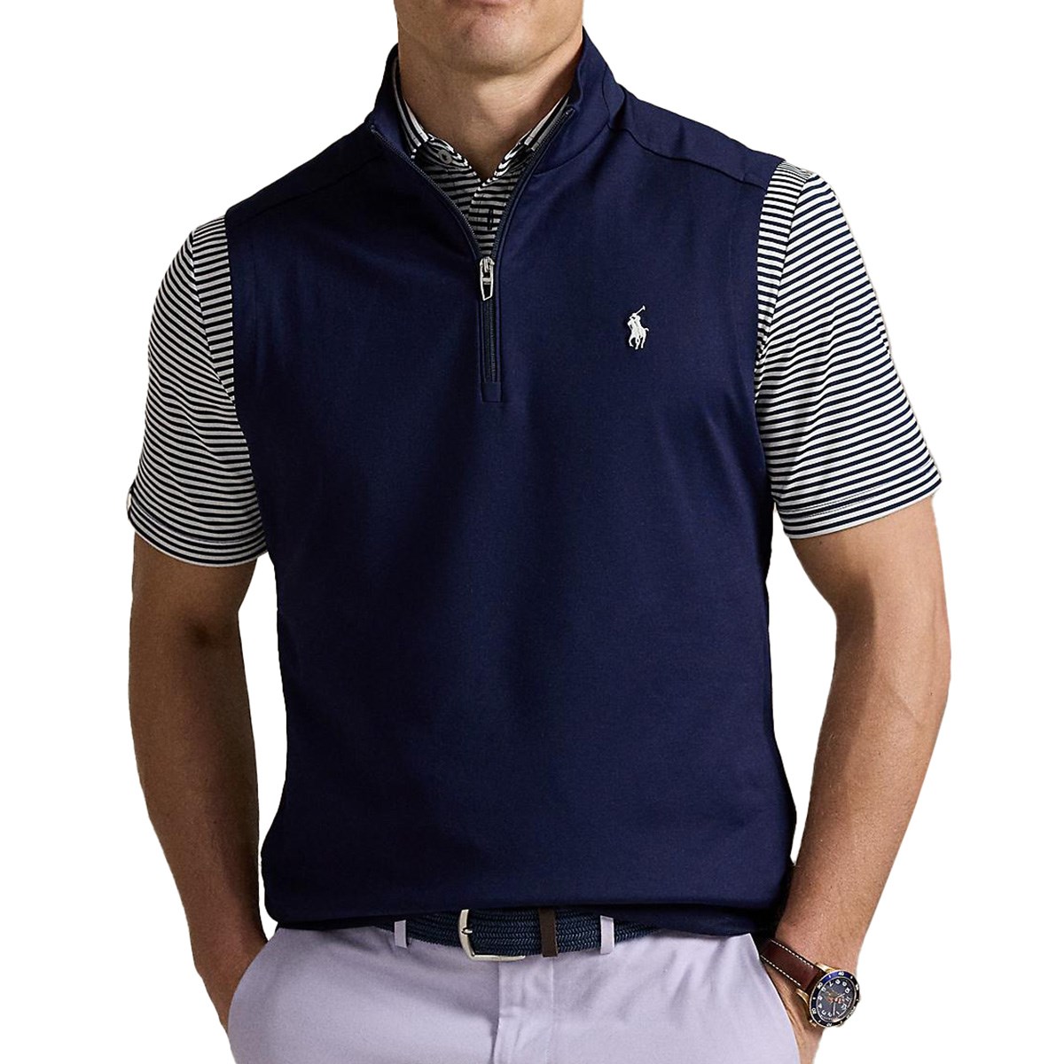 [ԃf] t[ POLO GOLF RLX Xgb` W[W[ NH[^[Wbv xXg lCr[ Y