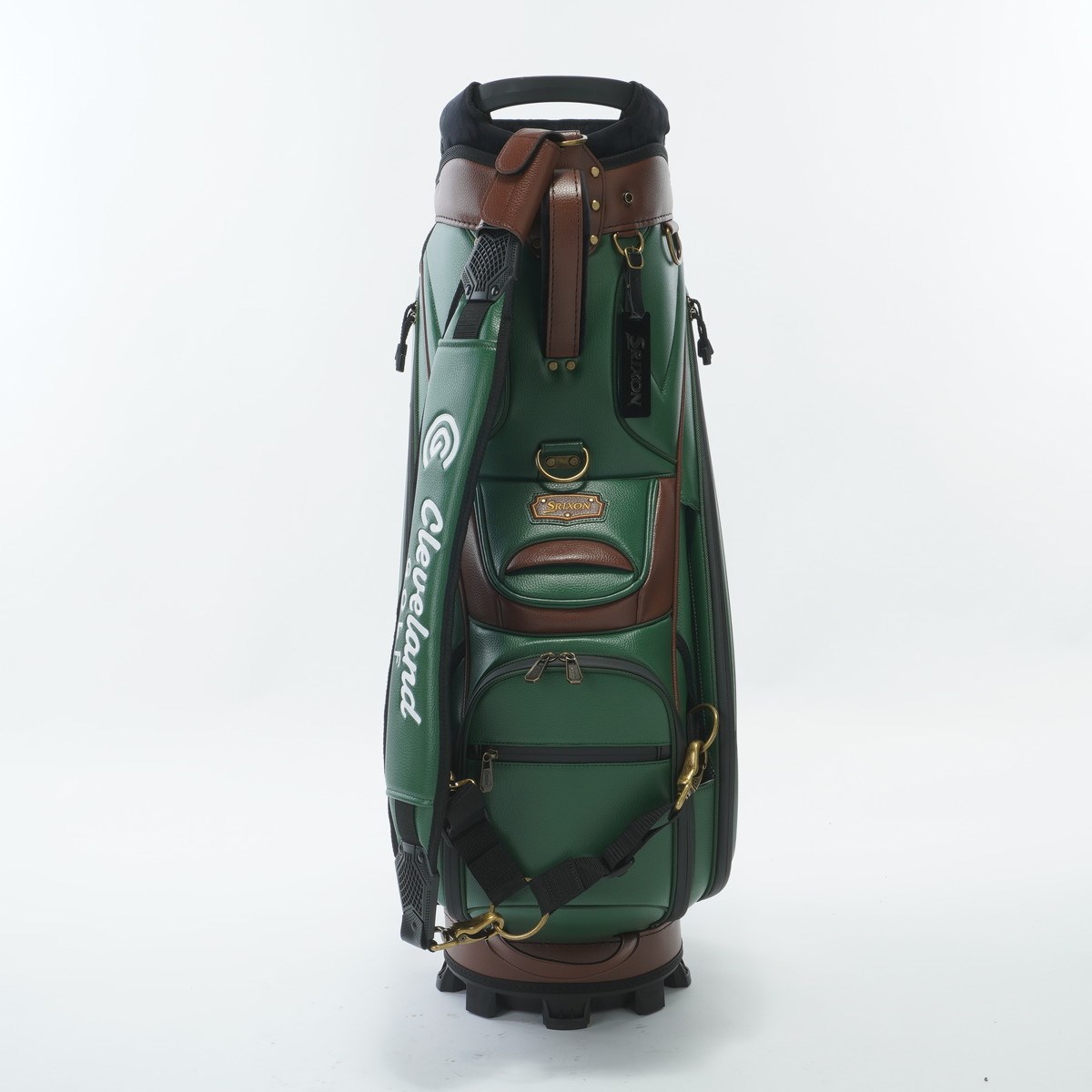 【美品】Srixon グリーン キャディバッグ dショッピング |ダンロップ SRIXON キャディバッグ グリーン