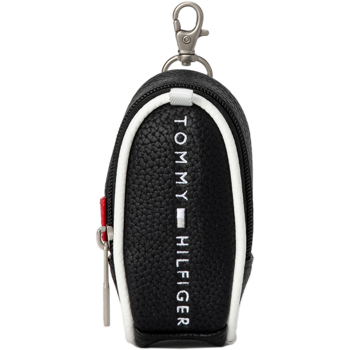 トミー ヒルフィガー ゴルフ TOMMY HILFIGER GOLF FACE ボールポーチ ブラック メンズ