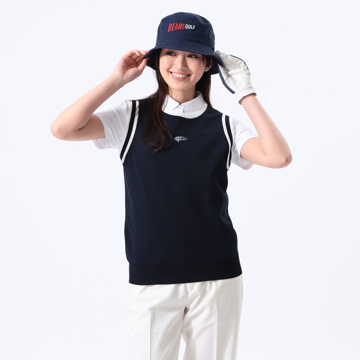 [l܂] r[XSt BEAMS GOLF ORANGE LABEL ORANGE LABEL uC jbg xXg lCr[ 79 fB[X