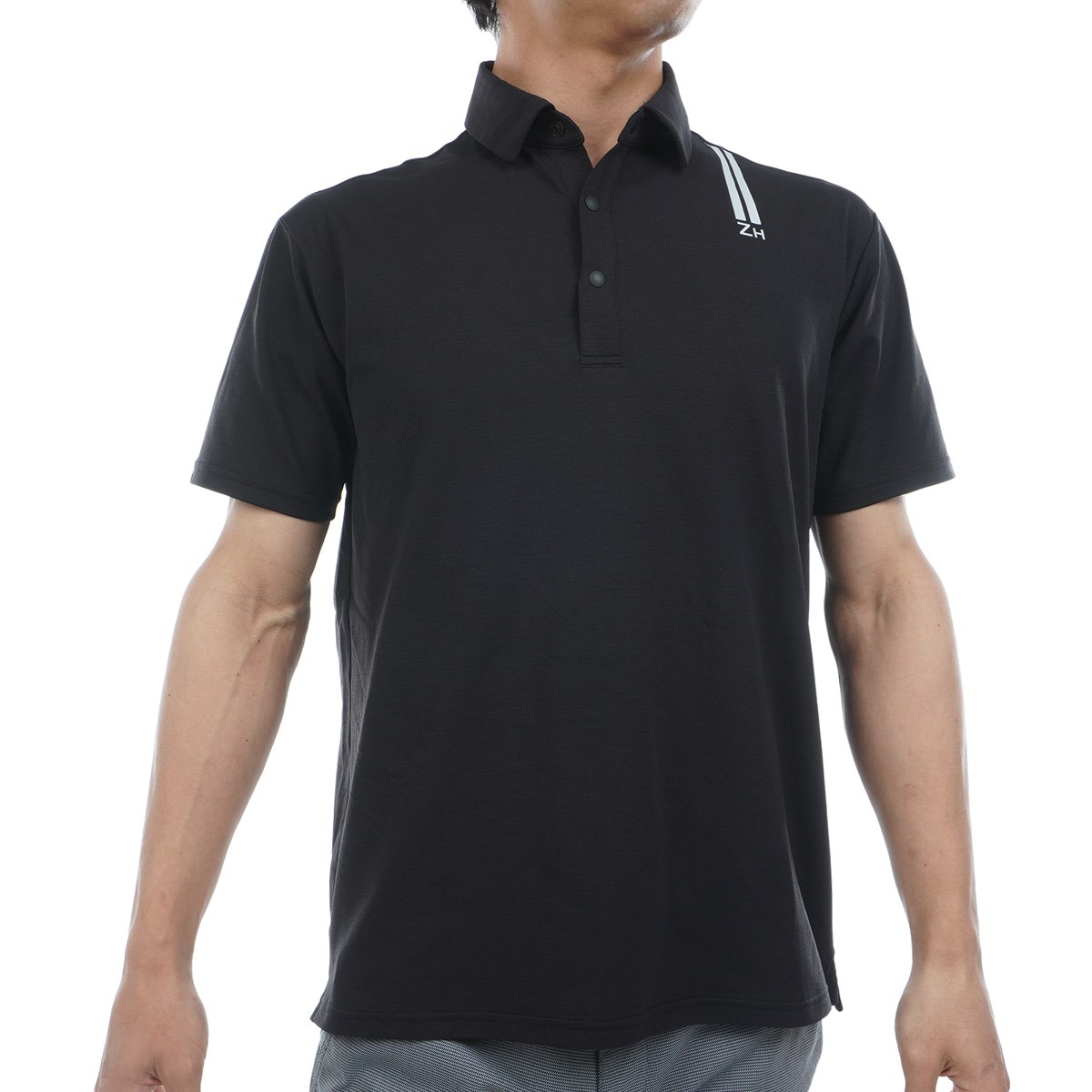 サイズ：M ZERO HALLIBURTON ゼロハリバートン  ハイネック 半袖Tシャツ  ブラック系 [240101497810] ゴルフウェア メンズ ストスト 楽天市場】【安心の公式ストア】 セール30％オフ