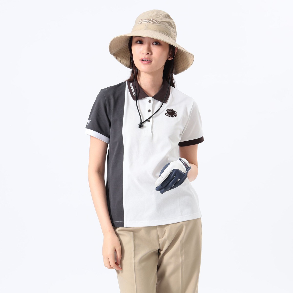 [l܂] r[XSt BEAMS GOLF ORANGE LABEL ORANGE LABEL ؂ւ oCJ[|Vc zCg 01 fB[X