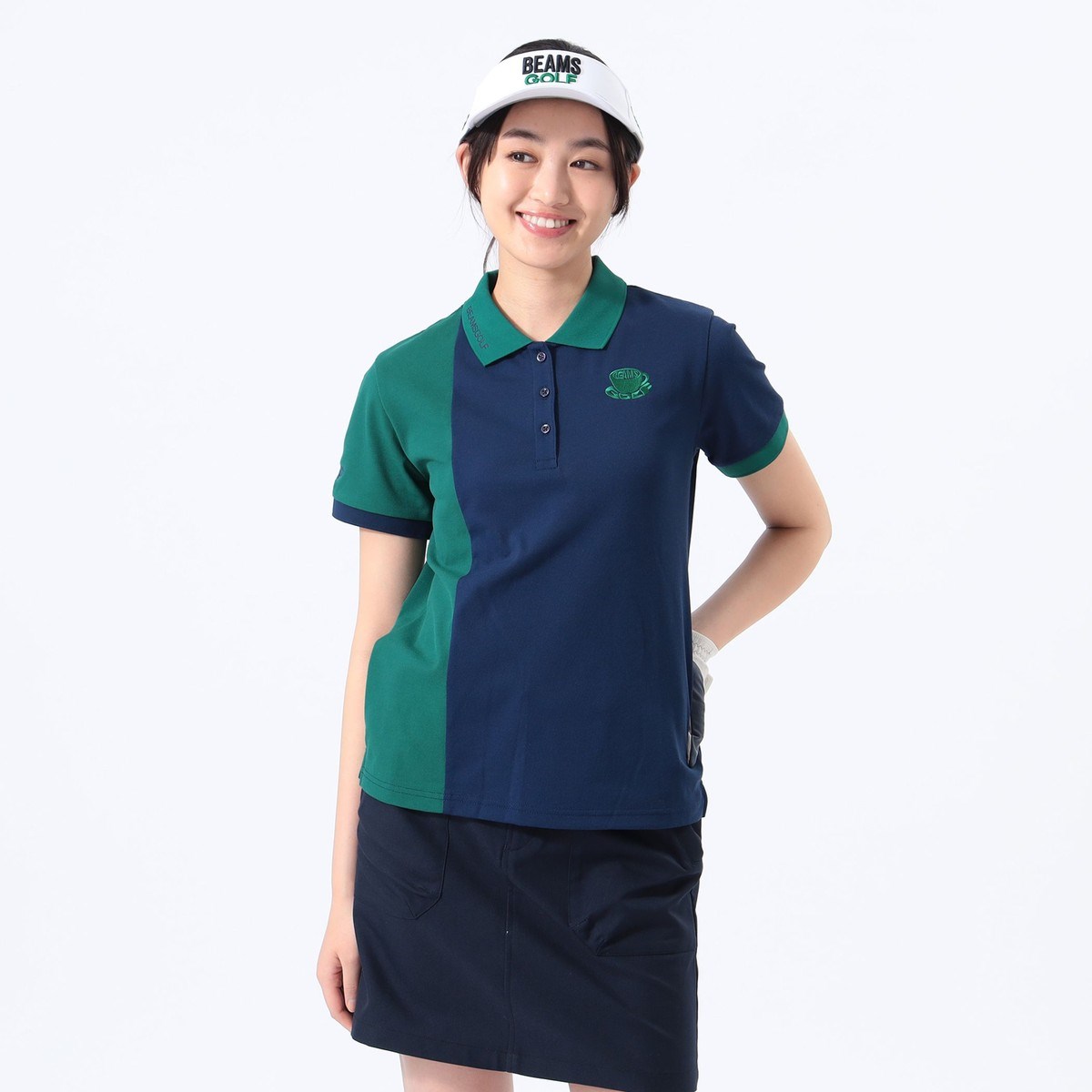 [l܂] r[XSt BEAMS GOLF ORANGE LABEL ORANGE LABEL ؂ւ oCJ[|Vc lCr[ 79 fB[X