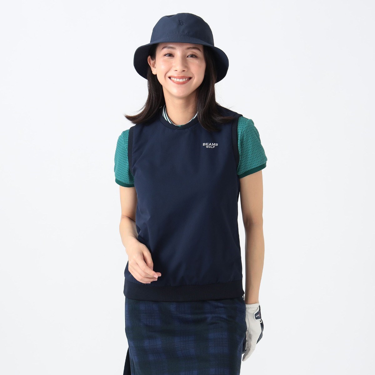[l܂] r[XSt BEAMS GOLF PURPLE LABEL PURPLE LABEL Xgb` NXVlbNxXg lCr[ 79 fB[X