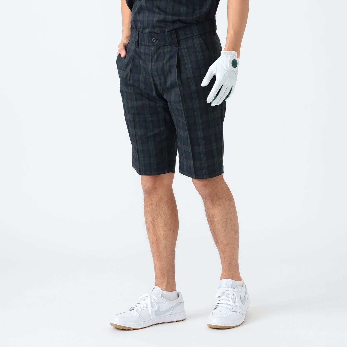 [l܂] r[XSt BEAMS GOLF PURPLE LABEL PURPLE LABEL Xgb` `FbN V[gpc ubNEHb` 90 Y
