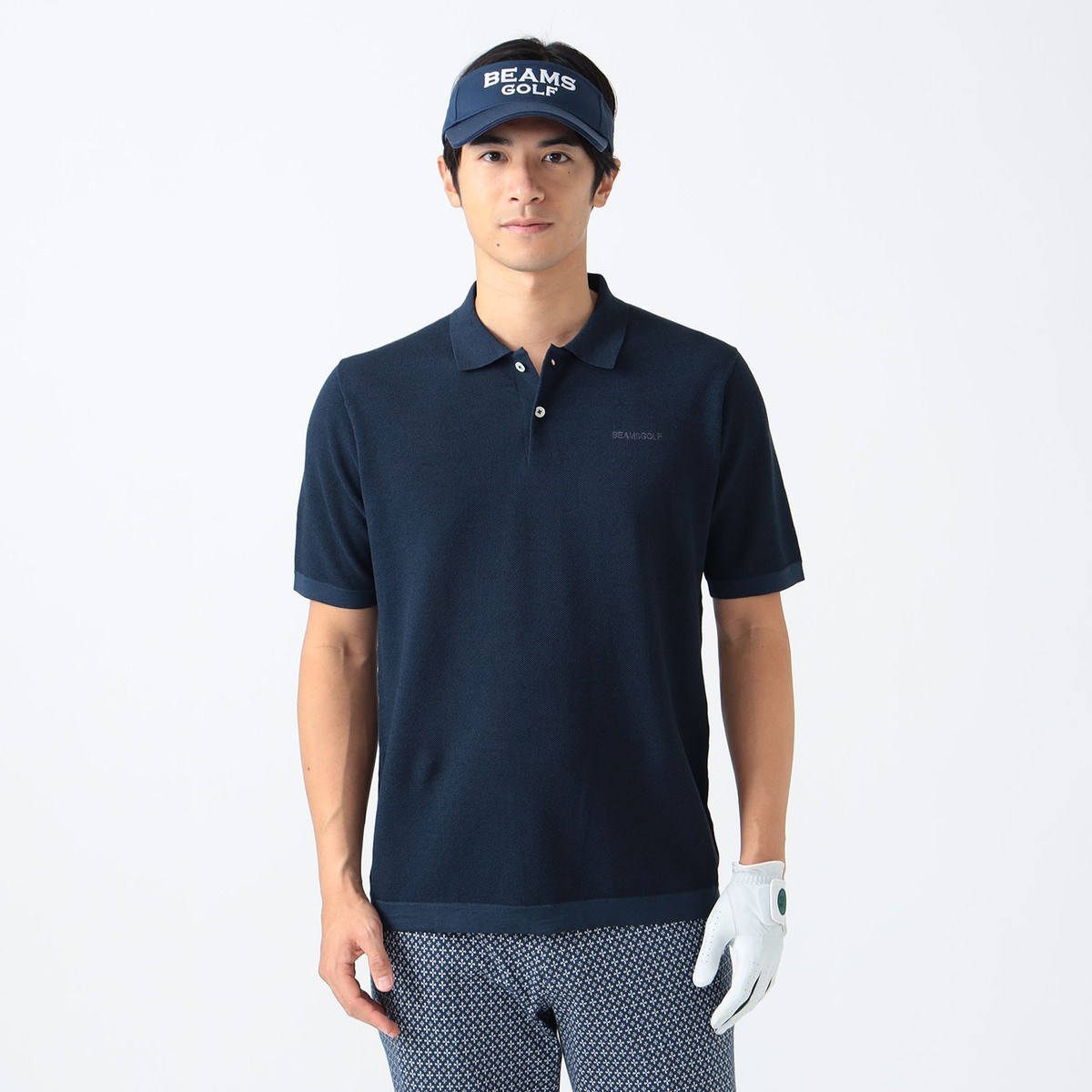 [l܂] r[XSt BEAMS GOLF PURPLE LABEL PURPLE LABEL  jbg|Vc lCr[ 79 Y