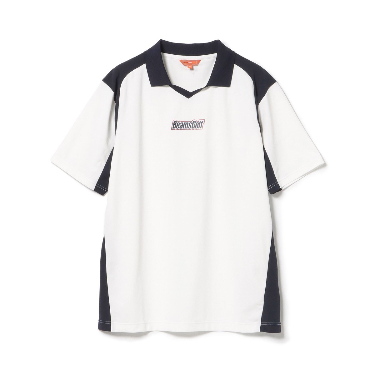 [l܂] r[XSt BEAMS GOLF ORANGE LABEL ORANGE LABEL ݕt VlbN vI[o[ zCg 01 Y