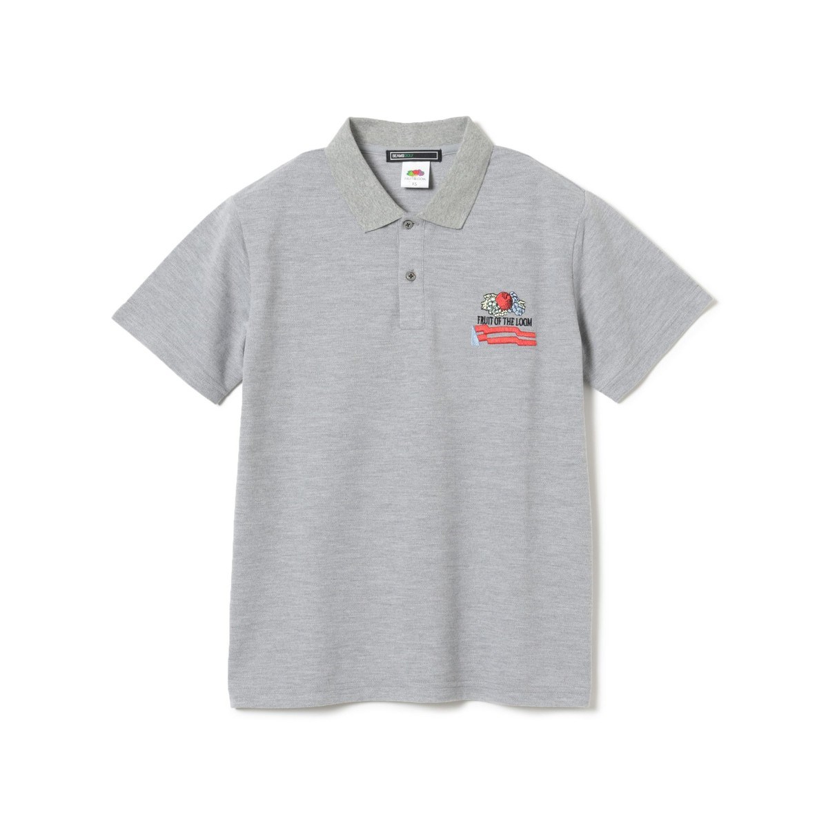 [l܂] r[XSt BEAMS GOLF ORANGE LABEL ʒ FRUIT OF THE LOOM ̎q \bh |Vc O[ 15 Y