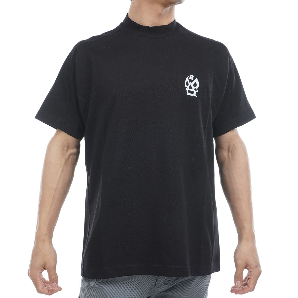 【新品タグ付】ラッセルノ モックネック Tシャツ ゴルフ ロゴ L 黒 nzHd6CsbP2SF.jpg?width=768