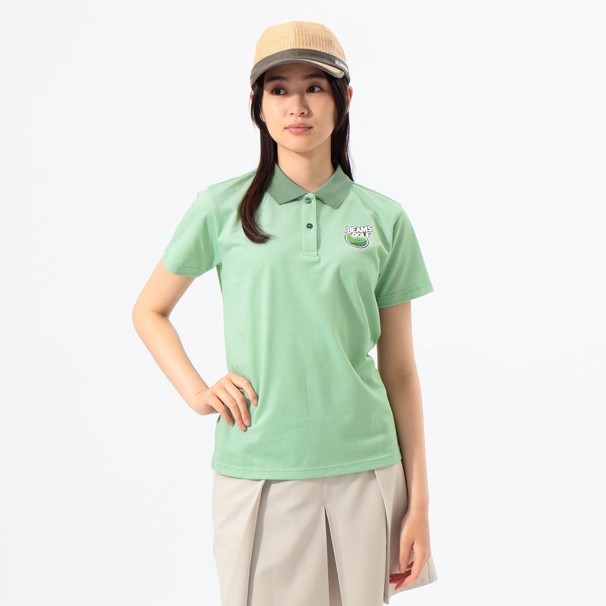[l܂] r[XSt BEAMS GOLF ORANGE LABEL ORANGE LABEL t[cS NbN|Vc O[ 65 fB[X