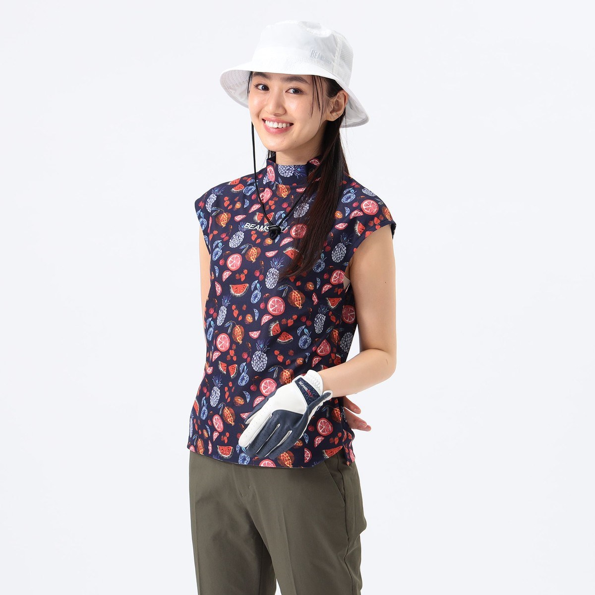 [l܂] r[XSt BEAMS GOLF ORANGE LABEL ORANGE LABEL ʒoeB vg bNlbNVc lCr[ 79 fB[X