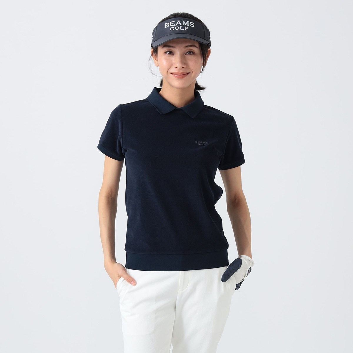 [l܂] r[XSt BEAMS GOLF PURPLE LABEL PURPLE LABEL }CNpC ݕt vI[o[ lCr[ 79 fB[X
