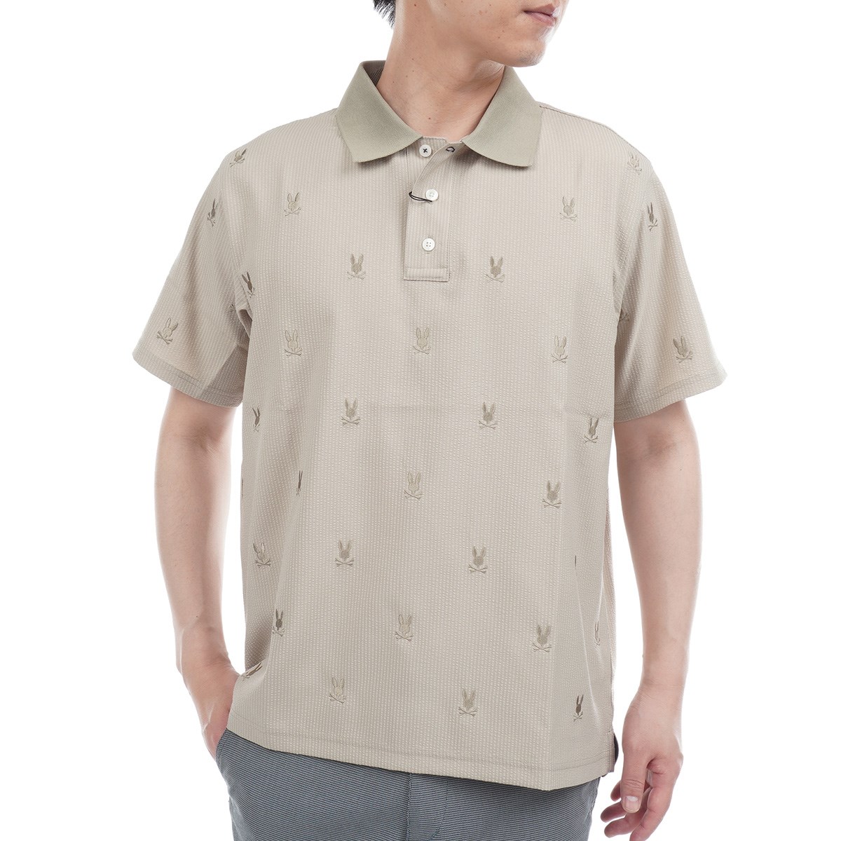 [30OFF 2025Nt] TCRoj[ PSYCHO BUNNY GOLF VATbJ[ XgCvSp^[ Xgb` |Vc x[W Y