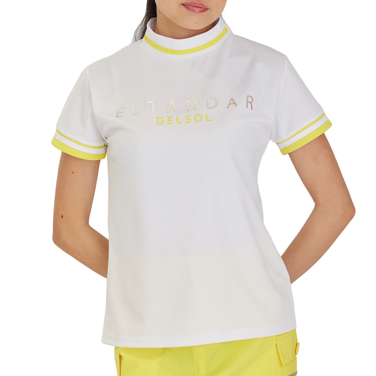 [y9/30܂ŁzԌ] f\St DELSOL GOLF zFC Xgb`nClbNVc zCg^CG[ fB[X