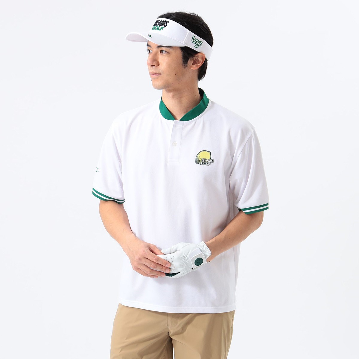 [l܂] r[XSt BEAMS GOLF ORANGE LABEL ORANGE LABEL S u[hJ[ |Vc zCg 01 Y