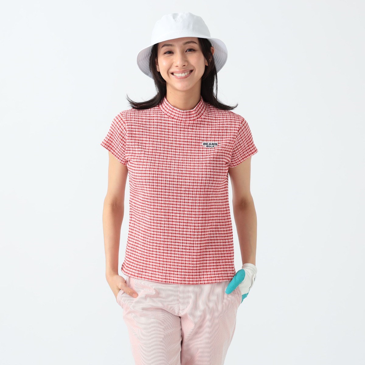 [l܂] r[XSt BEAMS GOLF PURPLE LABEL PURPLE LABEL MK t[[  bNlbN Vc bh 35 fB[X
