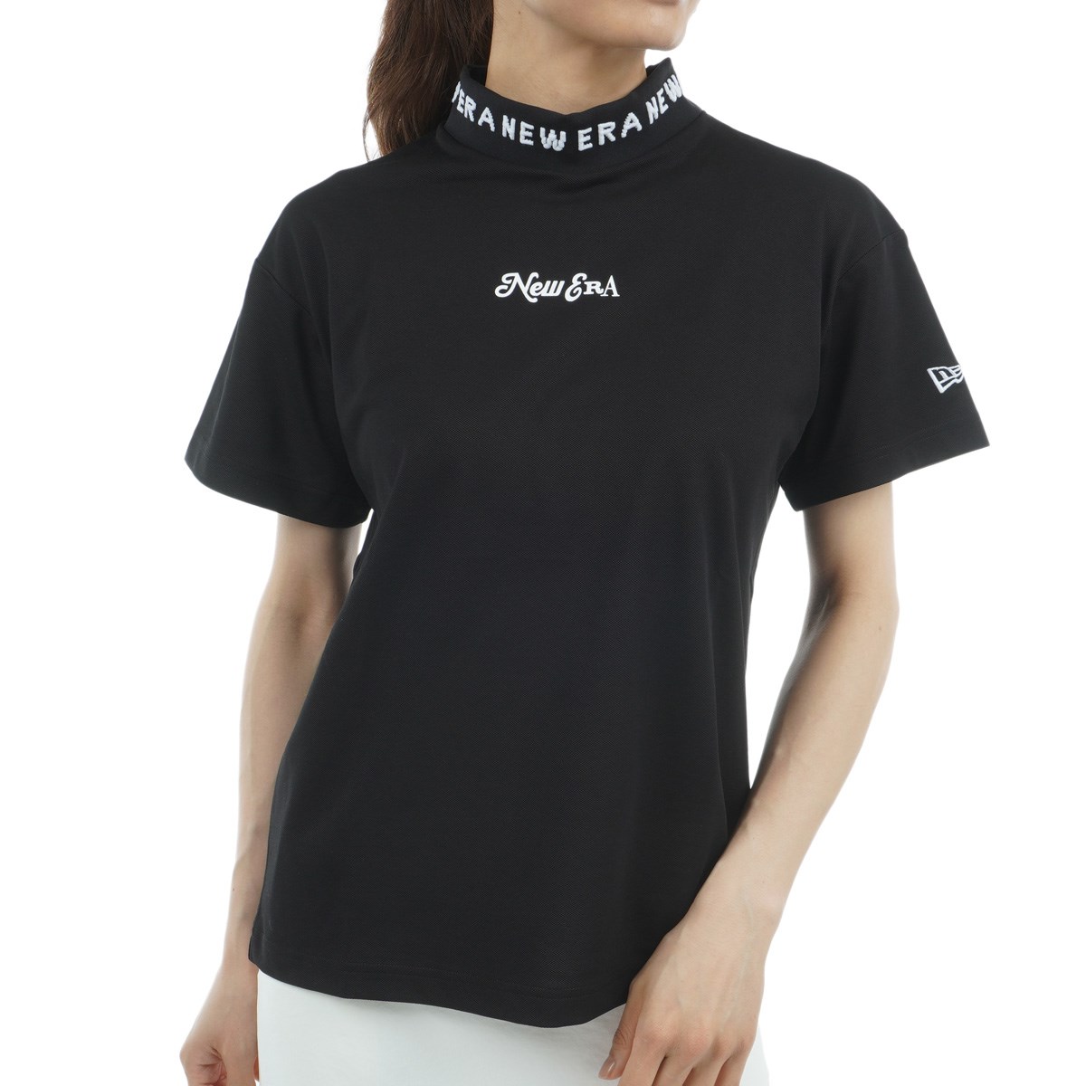 【新品】ニューエラ ハイネック モックネック 半袖 新品未使用ニューエラ/NEW ERA モックネック半袖Tシャツ 夏物