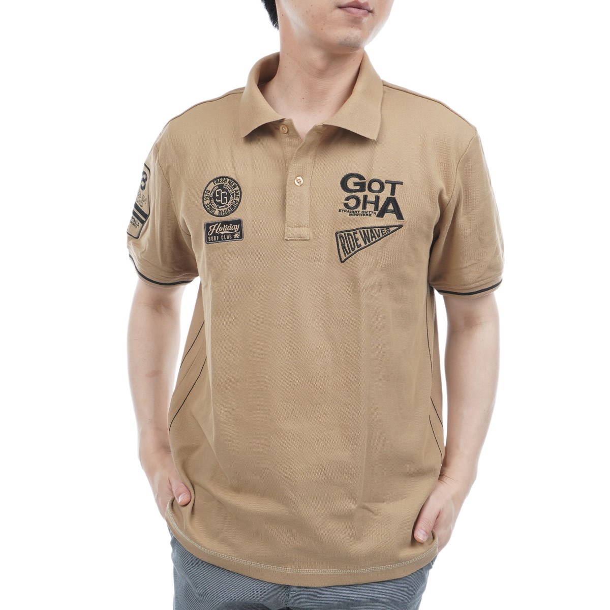 [30%OFF 2025NtăNAXZ[] Kb`St GOTCHA GOLF ̎qby |Vc x[W 022 Y