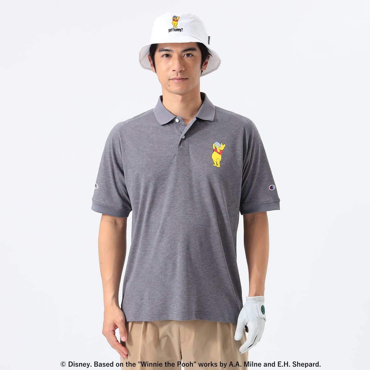 [l܂] r[XSt BEAMS GOLF ORANGE LABEL ʒ Champion Disney Winnie-the-Pooh |Vc `R[O[ 17 Y