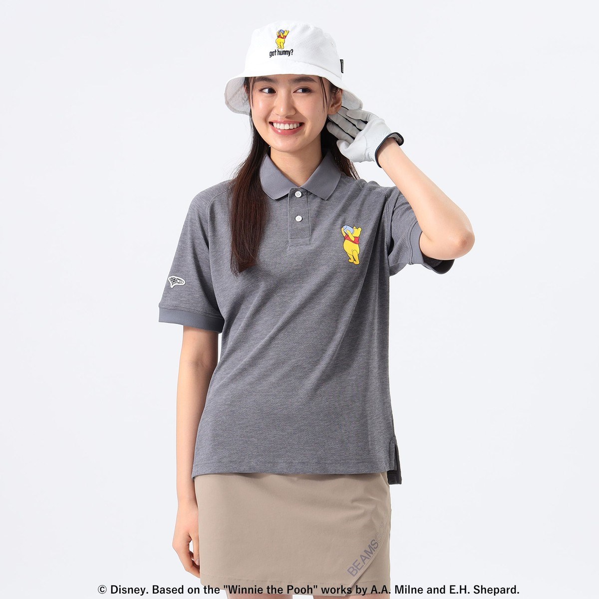 [l܂] r[XSt BEAMS GOLF ORANGE LABEL ʒ Champion Disney Winnie-the-Pooh |Vc `R[O[ 17 fB[X