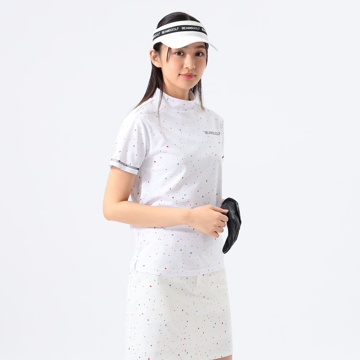 [l܂] r[XSt BEAMS GOLF ORANGE LABEL ORANGE LABEL J[lbv vg bNlbNVc zCg 01 fB[X