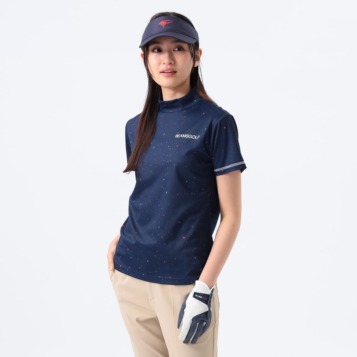 [l܂] r[XSt BEAMS GOLF ORANGE LABEL ORANGE LABEL J[lbv vg bNlbNVc lCr[ 79 fB[X